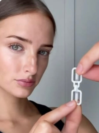 THE GOOD HOOK racer back bra converter clip hides bra straps under racer back tanks, dresses and other clothing so you can wear your existing bras with your favourite clothing styles without your bra straps showing.